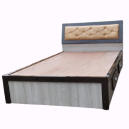Picture of Simple Rexin Bed 4X6