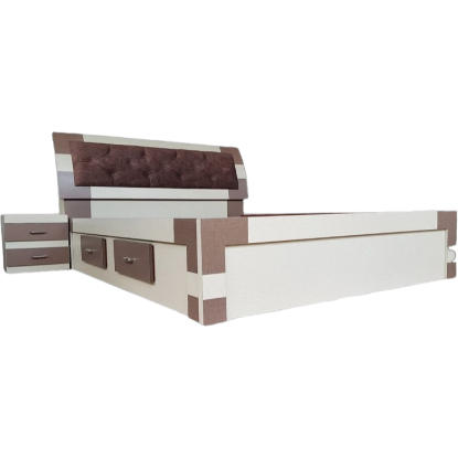 Picture of 4x6 Gol Rexine Bed